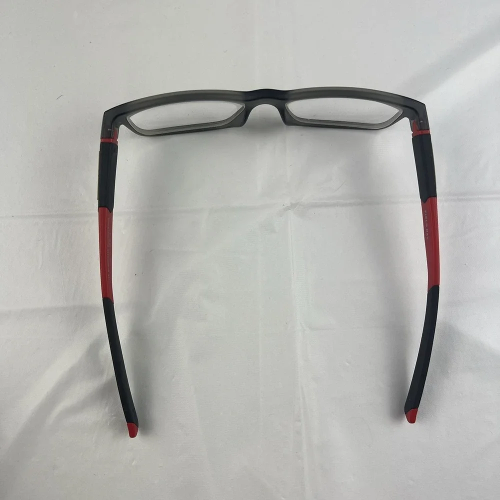 Oakley OY8007 0250 Field Day Youth Glasses Satin Grey Smoke Red 50-15-128 #2